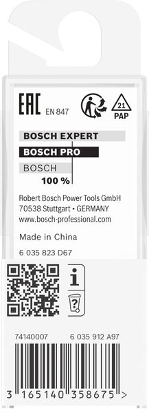 BOSCH PRO V-Nutfräser, 60° x Ø 11, Schaft 8 mm BOSCH PRO V-Nutfräser, 60° x Ø 11, Schaft 8 mm