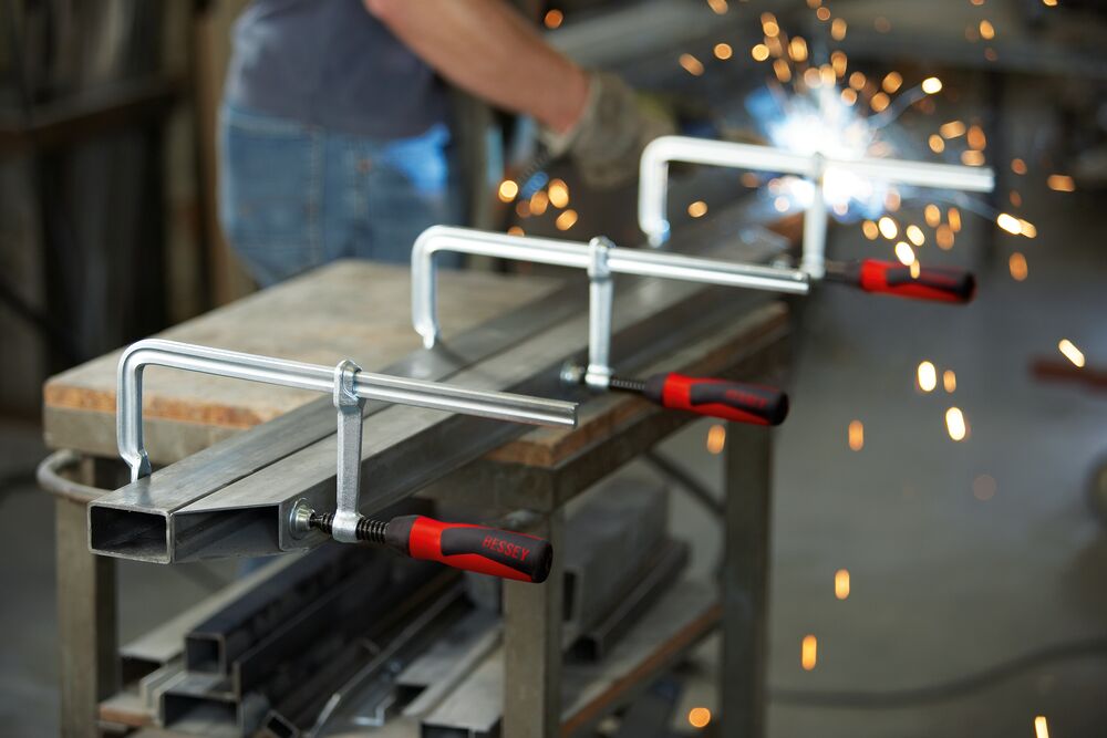 BESSEY Ganzstahl-Schraubzwinge GZ16-2K BESSEY Ganzstahl-Schraubzwinge GZ16-2K