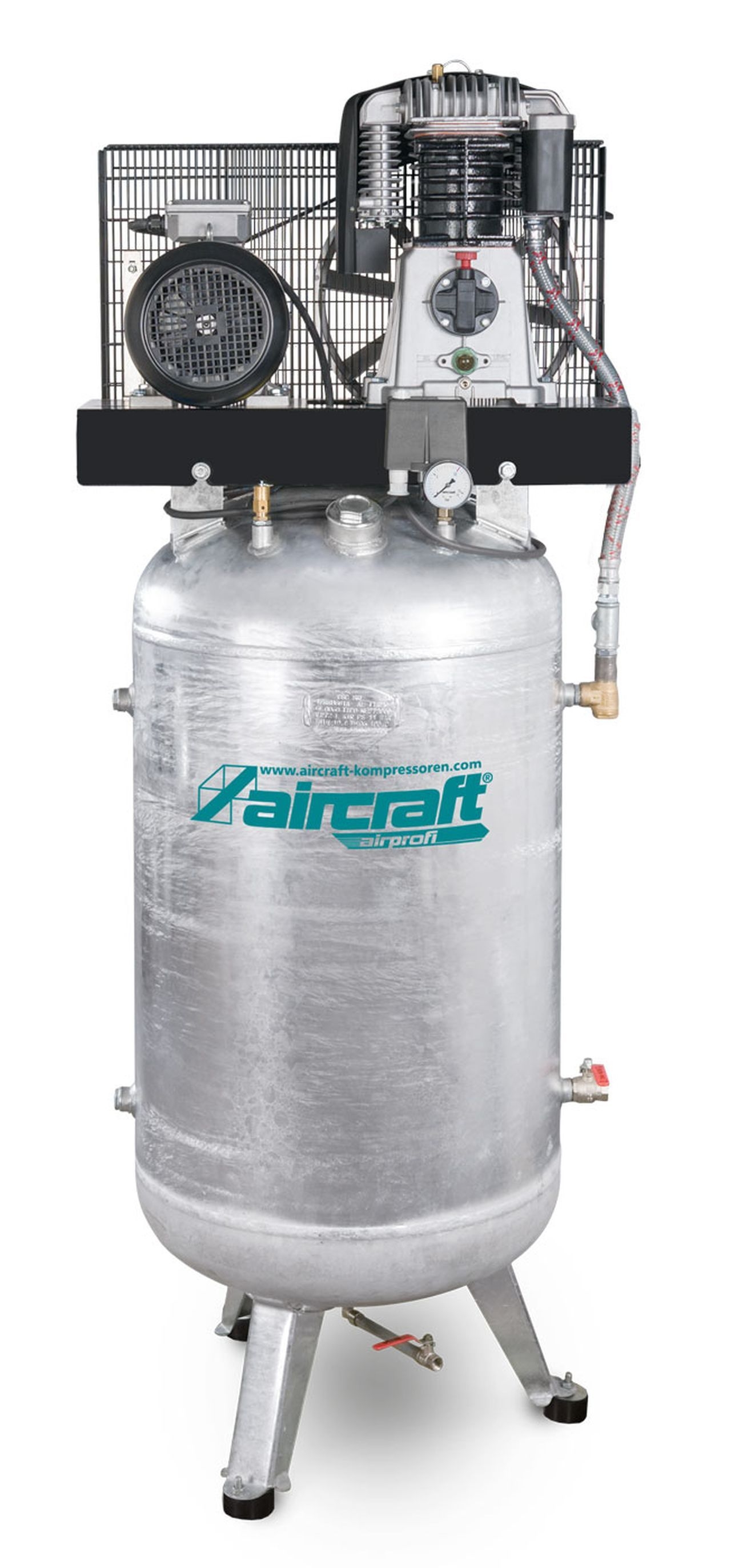 AIRCRAFT Stationärer Kolbenkompressor (15 bar) AIRPROFI 703/270/15 V