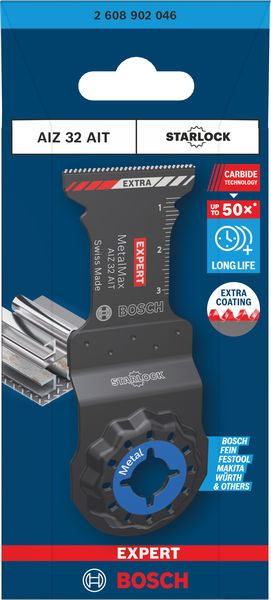 BOSCH EXPERT AIZ 32 AIT MetalMax Tauchsägeblatt, 32 x 40 mm