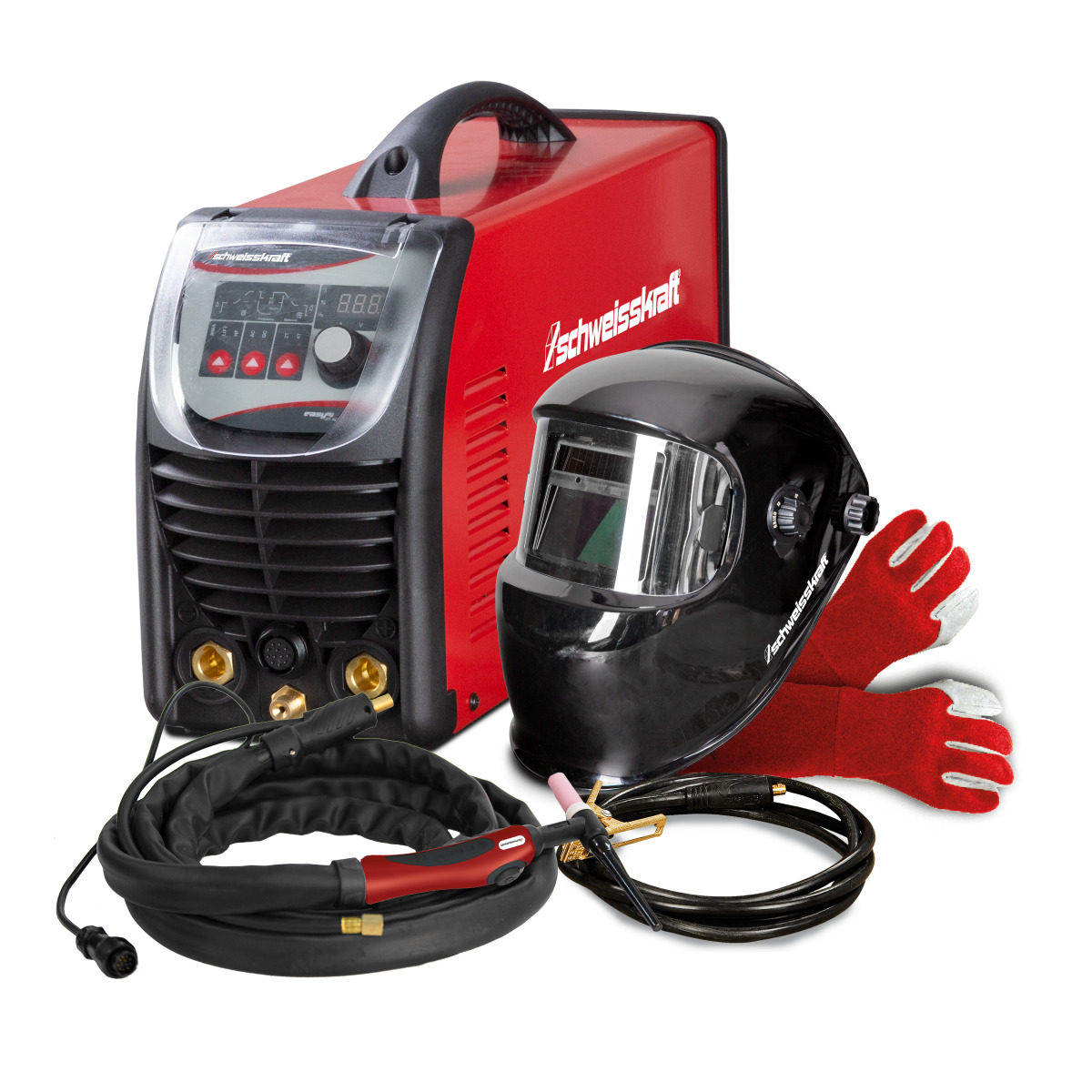 STÜRMER Tragbarer WIG AC/DC Inverter Schweisskraft EASY-TIG 201 AC/DC PULSE Aktions-Set STÜRMER Tragbarer WIG AC/DC Inverter Schweisskraft EASY-TIG 201 AC/DC PULSE Aktions-Set