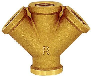 Verteiler 3-fach 1/2" IG