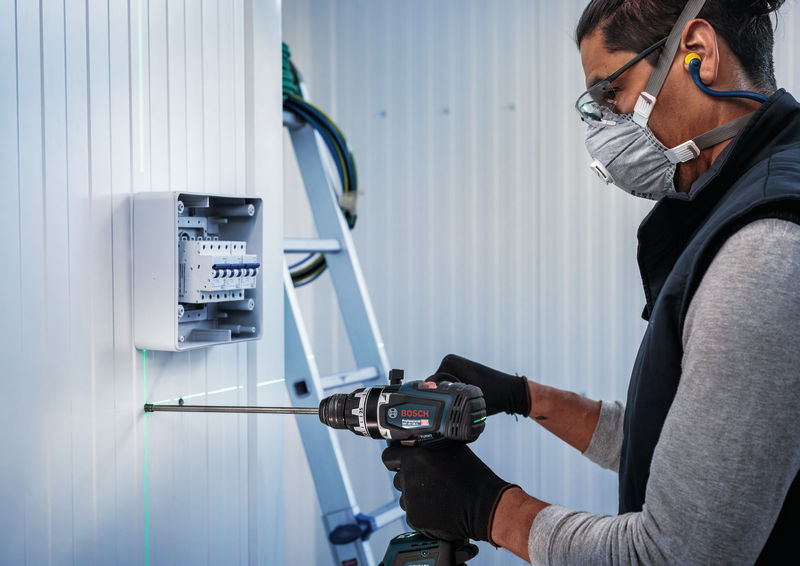 BOSCH PRO Wood HSS Installationsbohrer, 10 x 87 x 400 mm, SDS plus BOSCH PRO Wood HSS Installationsbohrer, 10 x 87 x 400 mm, SDS plus