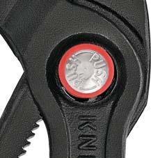 KNIPEX Wasserpumpenzange Cobra QuickSet 8722250 mit 2-Komponenten-Griffen 250mm