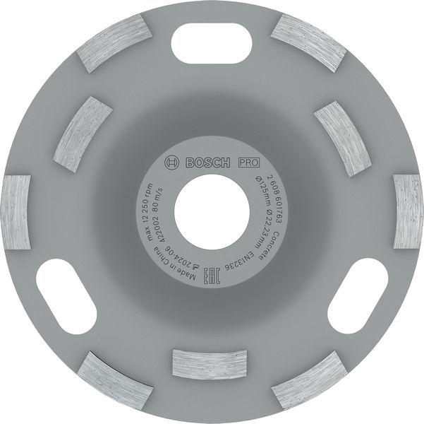 BOSCH Diamanttopfscheibe Expert for Concrete Hohe Geschwindigkeit