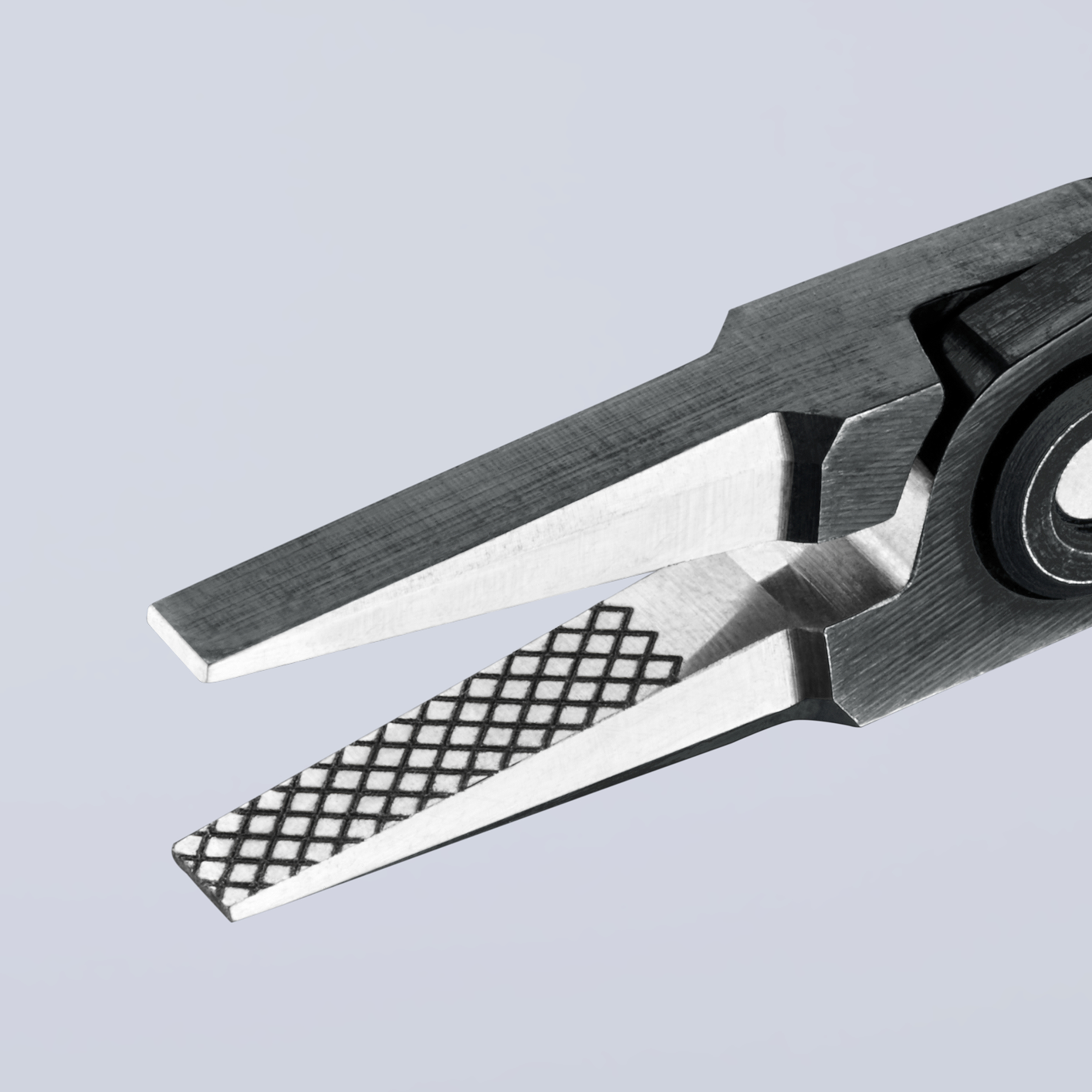 KNIPEX KNIPEX 34 42 130 Präzisions-Elektronik-Greifzange 130 mm brüniert mit Mehrkomponenten-Hüllen poliert