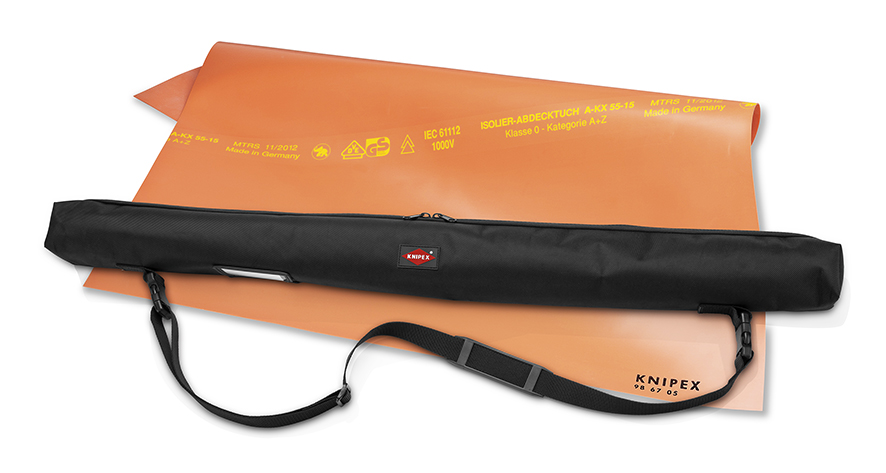 KNIPEX KNIPEX 98 67 01 LE Schutztasche für elektrisch isolierendes Tuch oder Matte 1060 mm