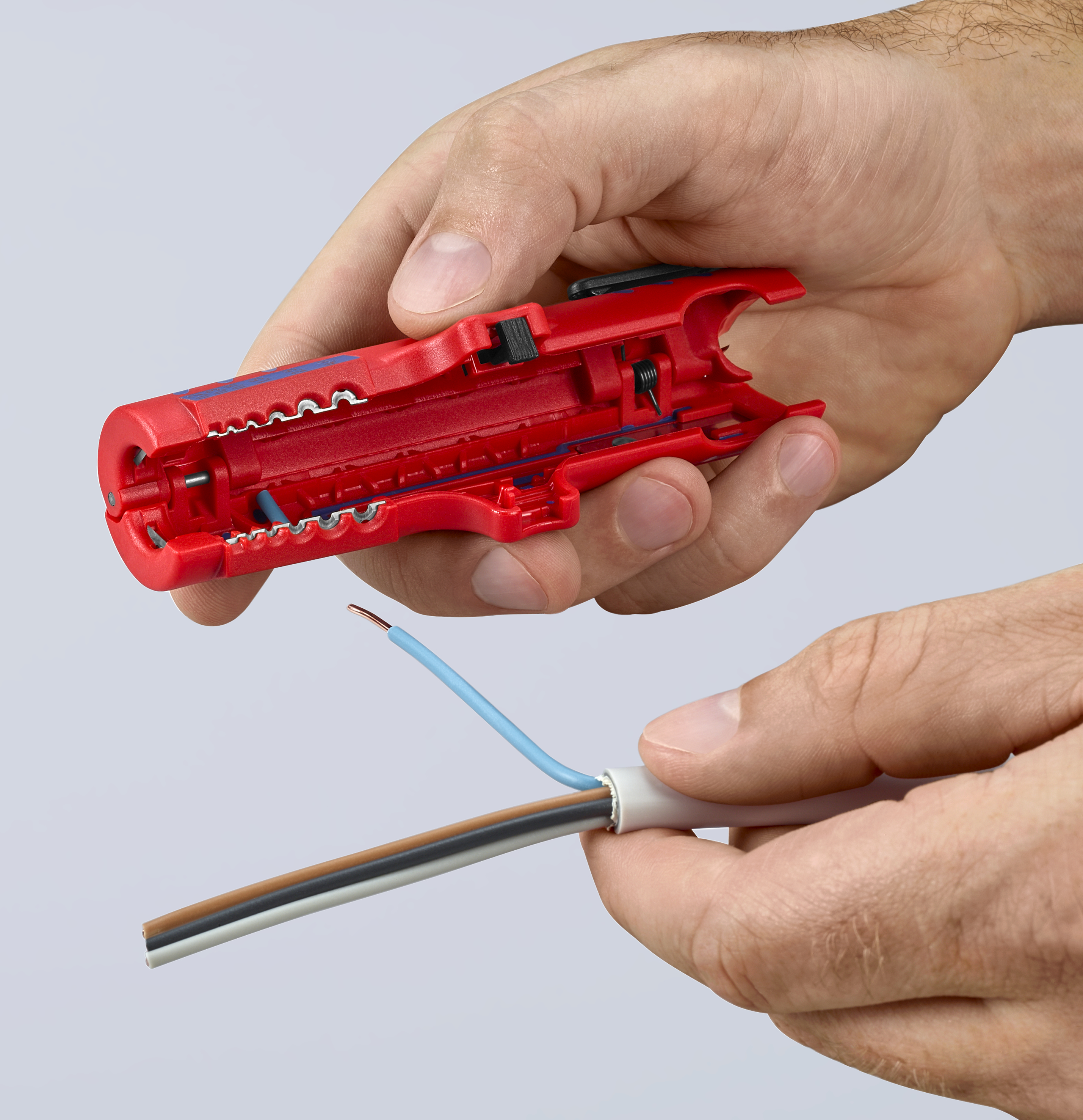 KNIPEX KNIPEX 16 85 125 SB Universal-Abmantelungswerkzeug 125 mm KNIPEX KNIPEX 16 85 125 SB Universal-Abmantelungswerkzeug 125 mm