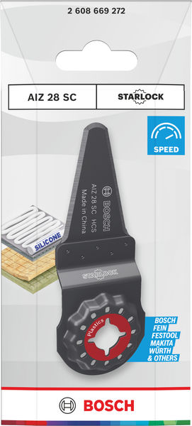 BOSCH AIZ 28 SC Kunststoff Schneider, Starlock, 28 x 40 mm