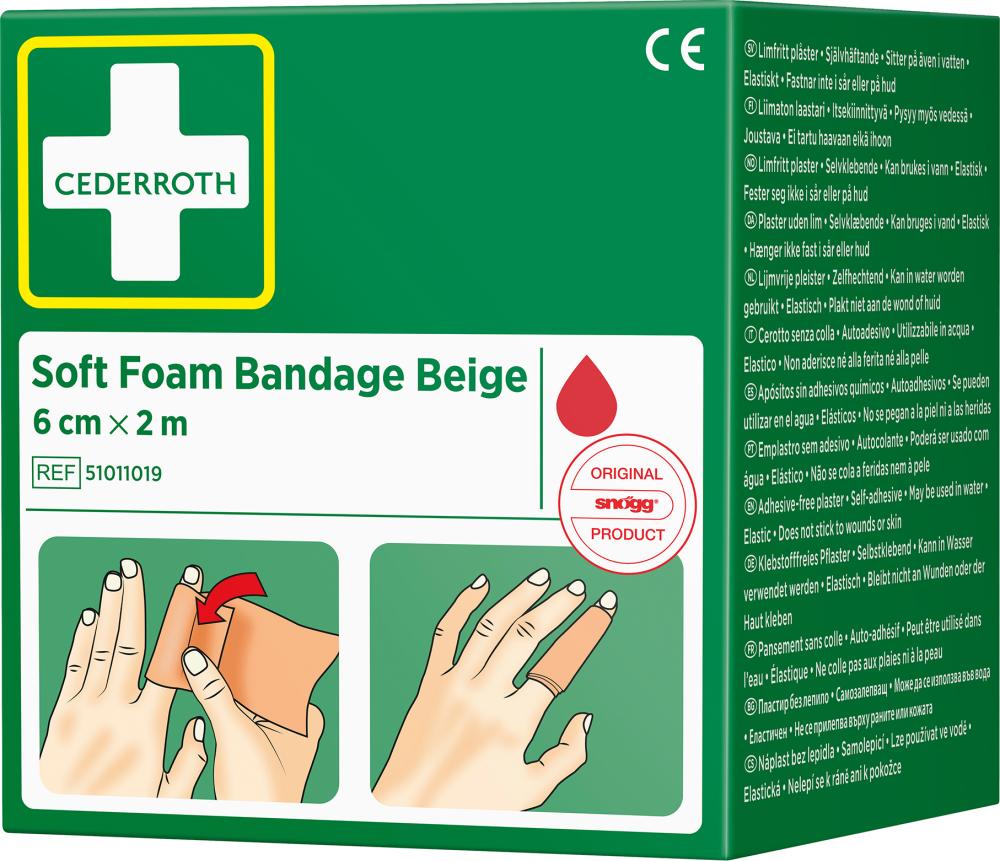 CEDERROTH Schaumbandage 6cm x 2m
