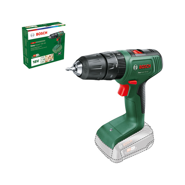 BOSCH Akku-Bohrschrauber EasyImpact 18V-40 BOSCH Akku-Bohrschrauber EasyImpact 18V-40