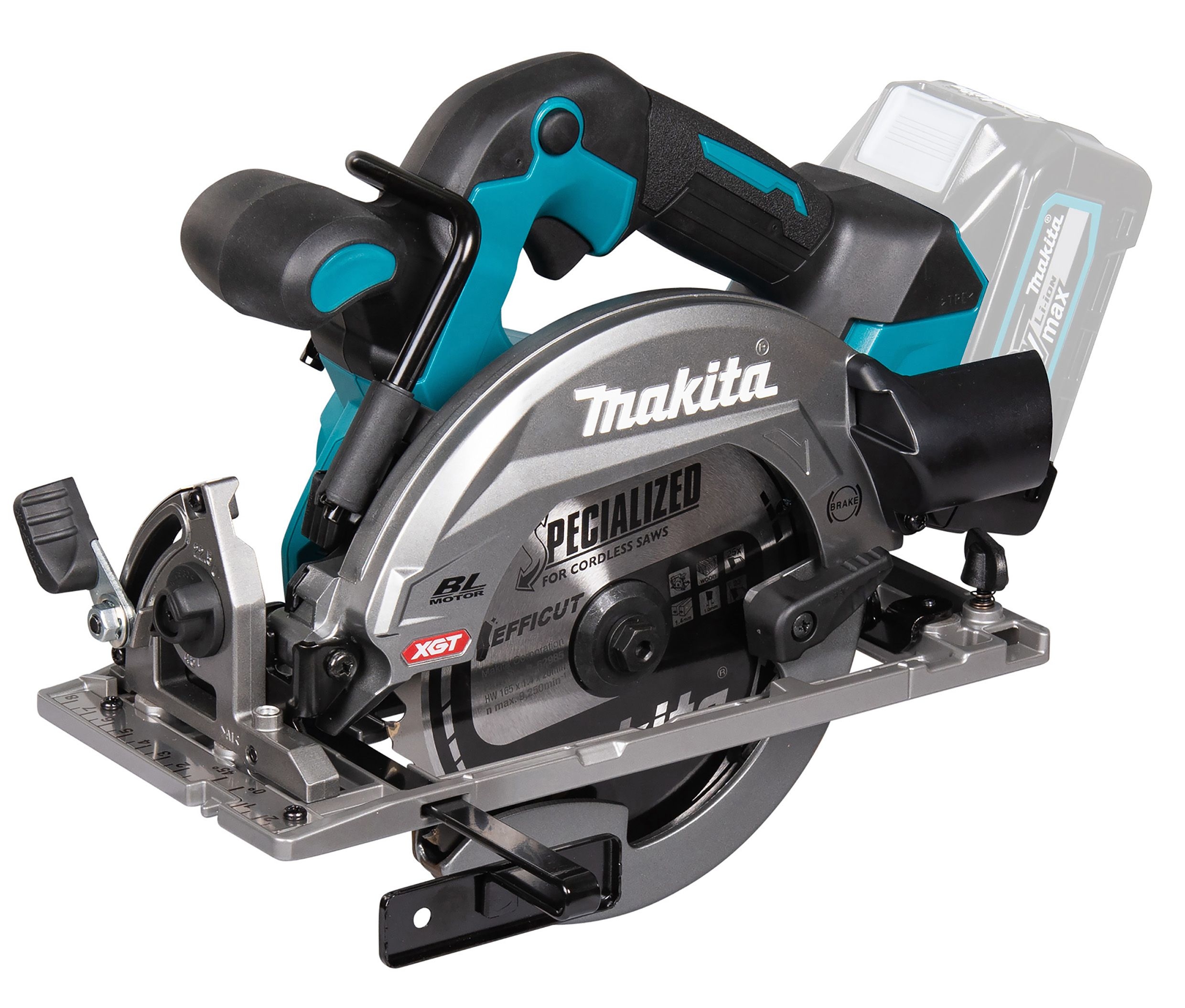 MAKITA Akku-Handkreissäge 57 mm 40V max. HS012GZ (ohne Akku, ohne Ladegerät) MAKITA Akku-Handkreissäge 57 mm 40V max. HS012GZ (ohne Akku, ohne Ladegerät)