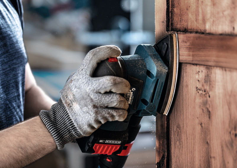 BOSCH EXPERT M480 Schleifnetz, 230 x 280 mm, K80, 5 Stk
