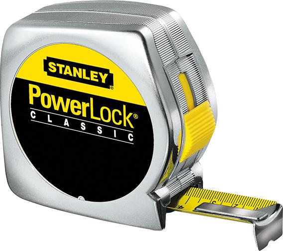 STANLEY Bandmaß Powerlock Kunststoff 10m/25mm