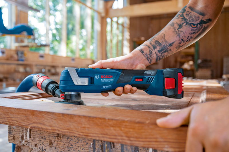 BOSCH Akku-Multi-Cutter GOP 18V-34, StarlockPlus BIM Tauchsägeblatt, L-BOXX BOSCH Akku-Multi-Cutter GOP 18V-34, StarlockPlus BIM Tauchsägeblatt, L-BOXX