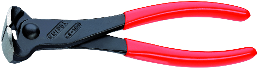 KNIPEX KNIPEX 68 01 180 Vornschneider 180 mm schwarz atramentiert mit Kunststoff überzogen poliert KNIPEX KNIPEX 68 01 180 Vornschneider 180 mm schwarz atramentiert mit Kunststoff überzogen poliert