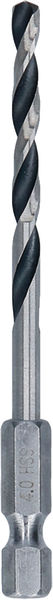 BOSCH Metal HSS Spiralbohrer, 4 x 43 x 83 mm, HEX 1/4“ Schaft BOSCH Metal HSS Spiralbohrer, 4 x 43 x 83 mm, HEX 1/4“ Schaft