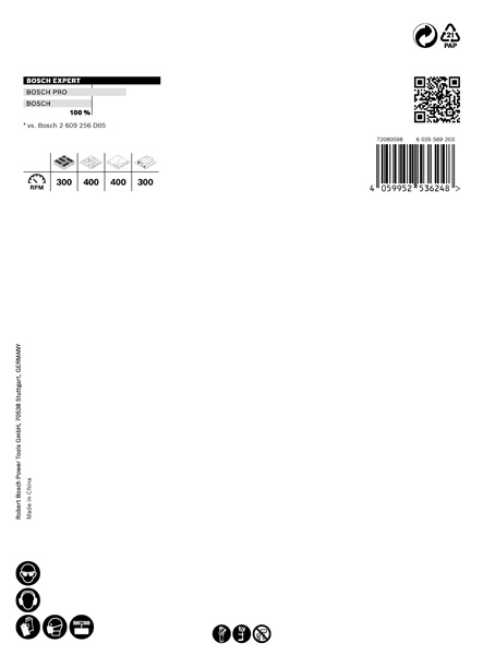 BOSCH EXPERT Construction Material Lochsäge, 92x60 mm BOSCH EXPERT Construction Material Lochsäge, 92x60 mm