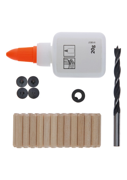 BOSCH 32-tlg. Holzdübel-Set, 6 mm