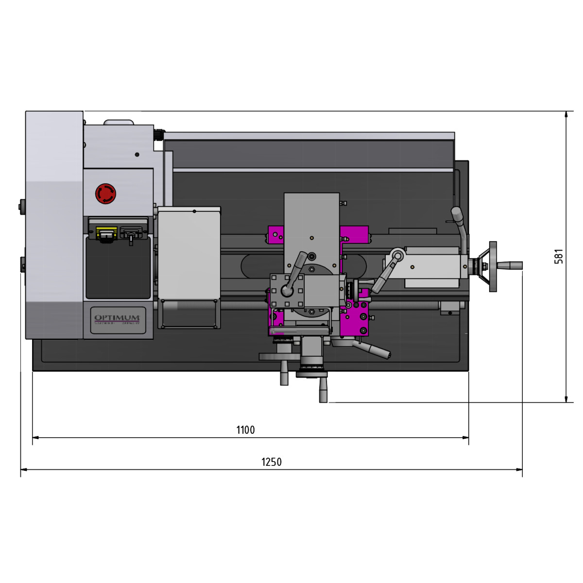 STÜRMER Drehmaschine Optimum OPTIturn TU 2406 (400 V) STÜRMER Drehmaschine Optimum OPTIturn TU 2406 (400 V)