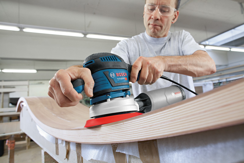 BOSCH Exzenterschleifer GEX 40-150 in L-BOXX