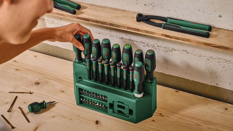 BOSCH Handwerkzeuge Schraubendreher-Set Mixed, 39-teilig