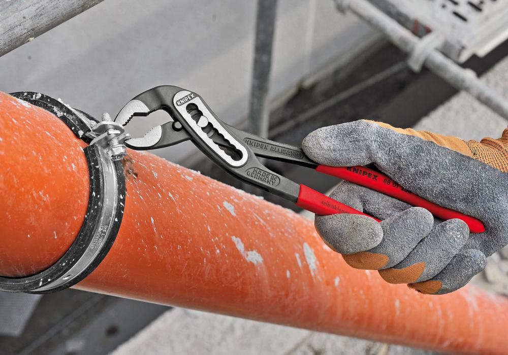 KNIPEX Wasserpumpenzange Alligator schwarz atramentiert 250 mm