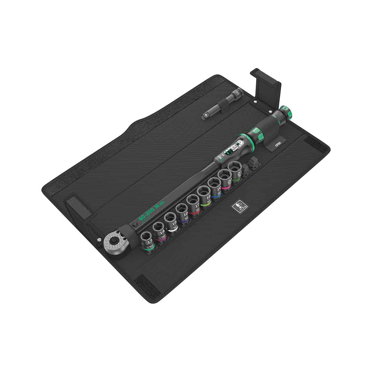WERA Click-Torque C 3 Set 2 für die Betonverschraubung, 40-200 Nm, 11-teilig