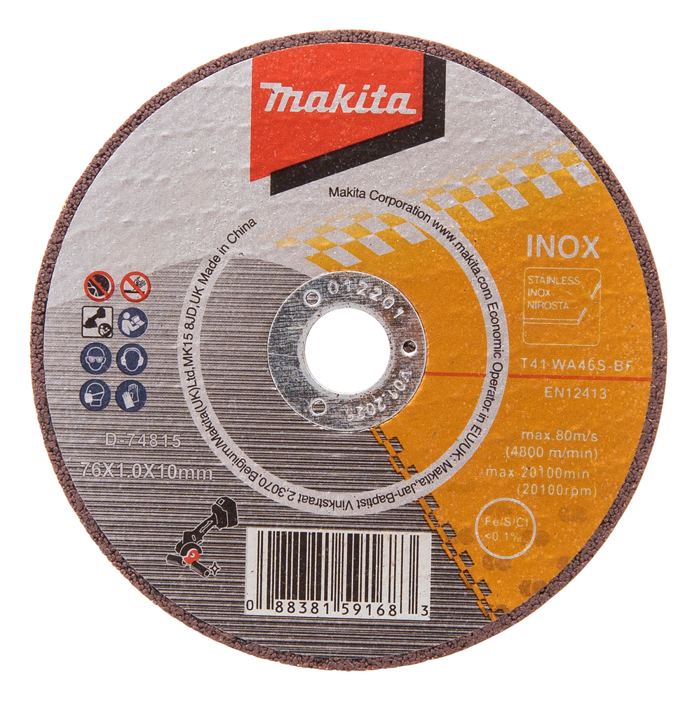 MAKITA Trennscheibe 76x1,0x10 mm