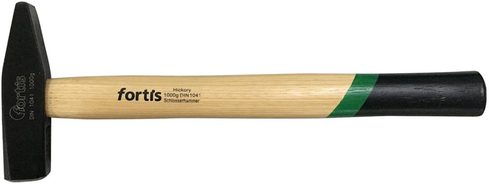 FORTIS Schlosserhammer DIN1041 mit Hickorystiel 1000g