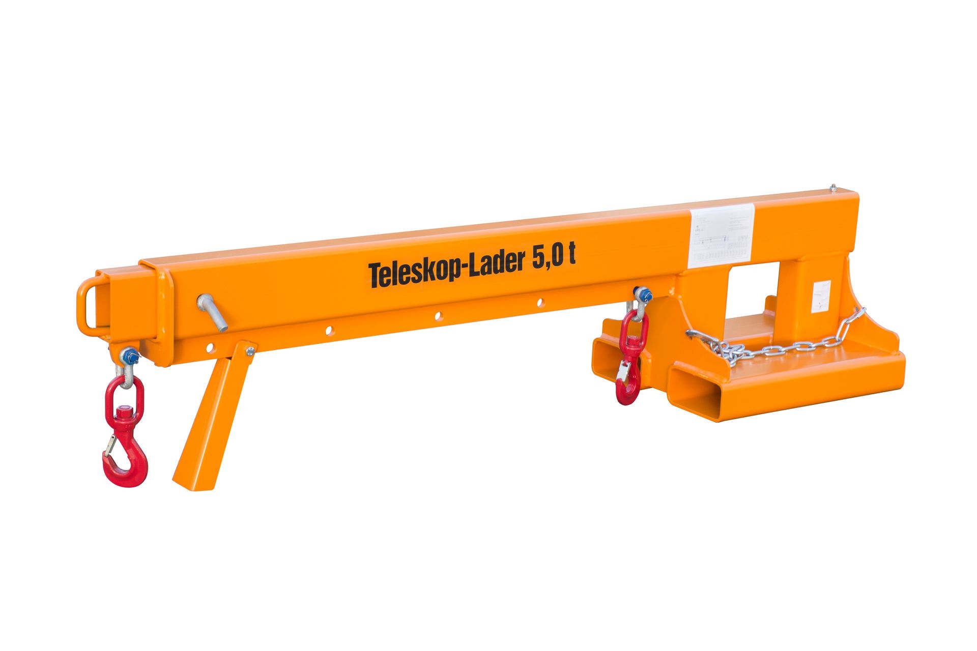 BAUER Teleskop-Lader KT 5,0, lackiert, RAL 2000 Gelborange BAUER Teleskop-Lader KT 5,0, lackiert, RAL 2000 Gelborange
