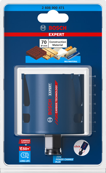 BOSCH EXPERT Construction Material Lochsäge, 70x60 mm BOSCH EXPERT Construction Material Lochsäge, 70x60 mm