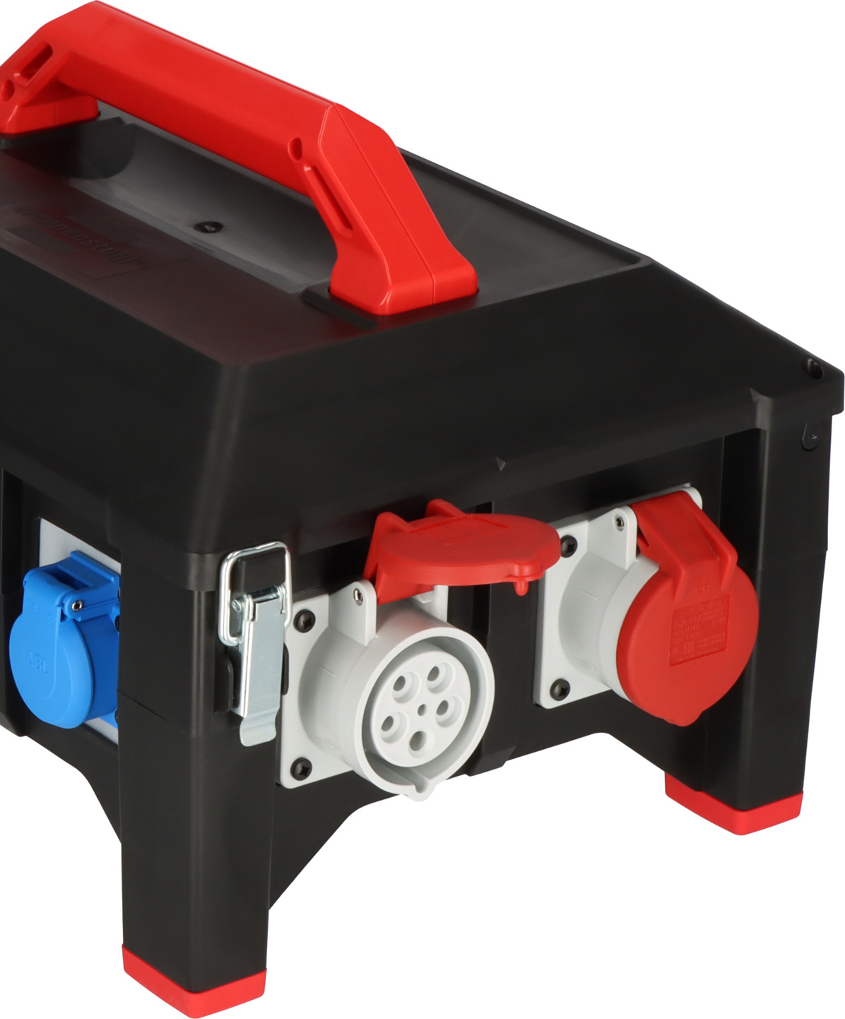 BRENNENSTUHL Professional Gummi-Stromverteiler BSV 5 2m H07RN-F 5G6,0 1xCEE32A+2x16A, 6x230V