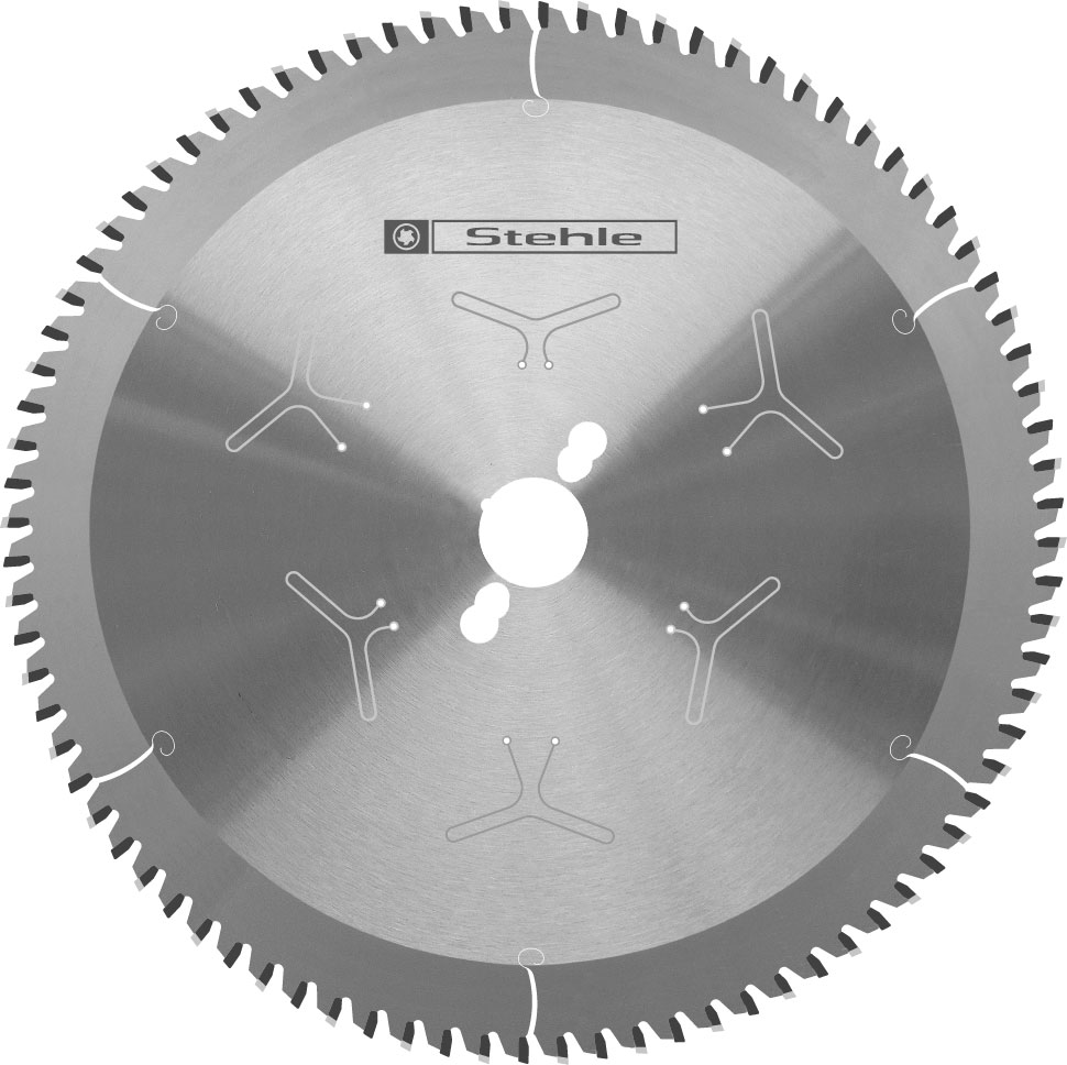 STEHLE HKS - KKS - hard plastic negativ - Dünnschnitt - Handkreissägen-Kreissägeblatt (168x1,8/1,2x20 Z=48)