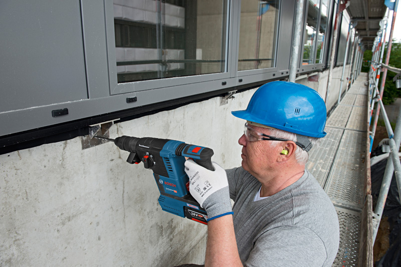 BOSCH Akku-Bohrhammer mit SDS plus GBH 18V-26F, 2 x ProCORE18V 5.5Ah in L-BOXX BOSCH Akku-Bohrhammer mit SDS plus GBH 18V-26F, 2 x ProCORE18V 5.5Ah in L-BOXX
