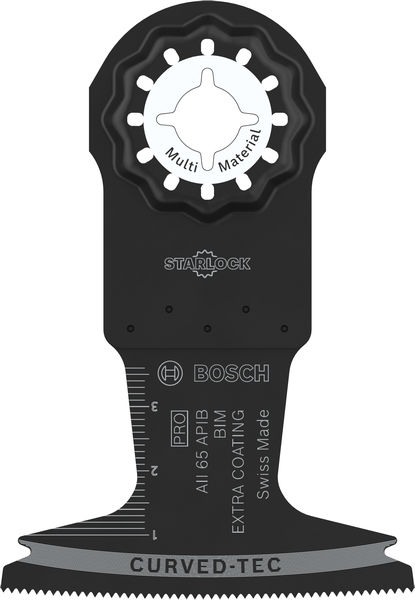 BOSCH PRO AII 65 APIB Blatt für Multifunktionswerkzeuge, 65 x 40 mm, 25-tlg.