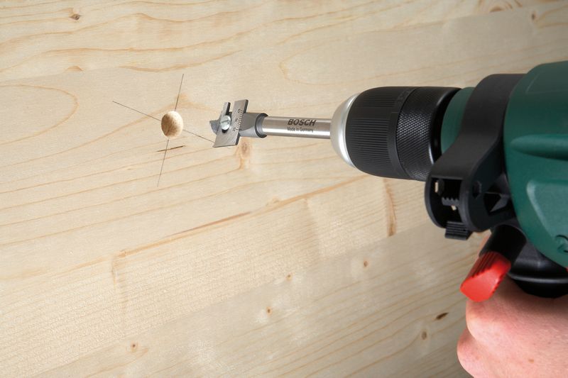 BOSCH Flachfräsbohrer, verstellbar, Sechskant 15 - 45 mm, 25 - 45 mm, 120 mm BOSCH Flachfräsbohrer, verstellbar, Sechskant 15 - 45 mm, 25 - 45 mm, 120 mm