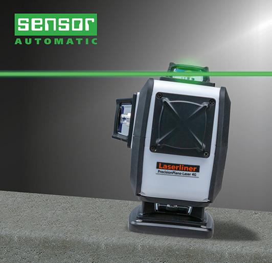 LASERLINER Automatischer Kreuzlinien-Laser PrecisionPlane-Laser 4G Pro LASERLINER Automatischer Kreuzlinien-Laser PrecisionPlane-Laser 4G Pro