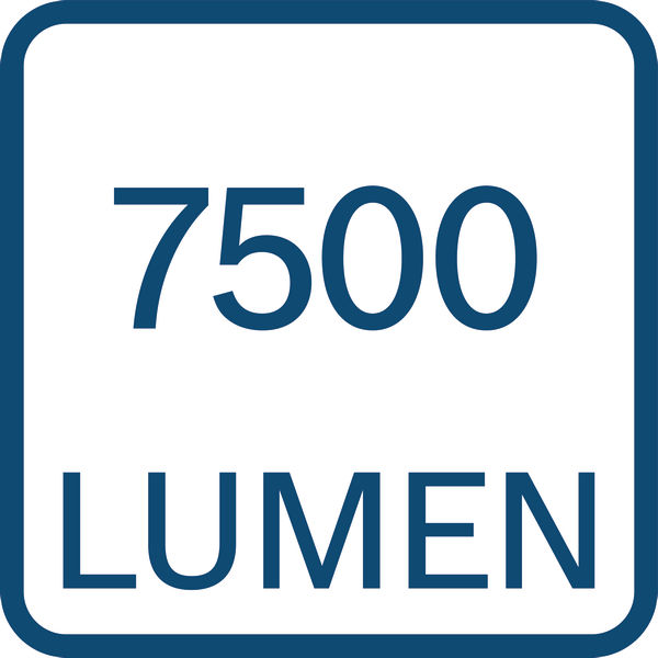 BOSCH Akku-Bauleuchte GLA 18VH-7500 + Kaltgerätekabel