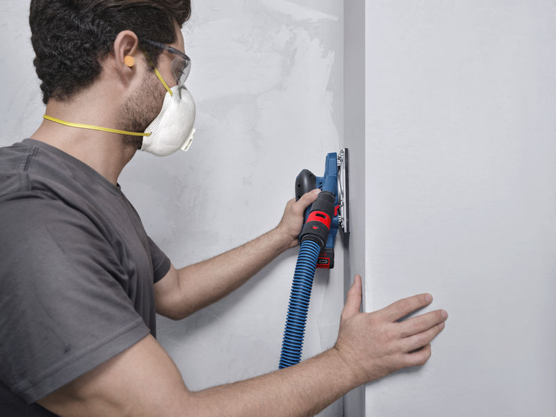 BOSCH Akku-Schwingschleifer GSS 18V-18 in L-BOXX