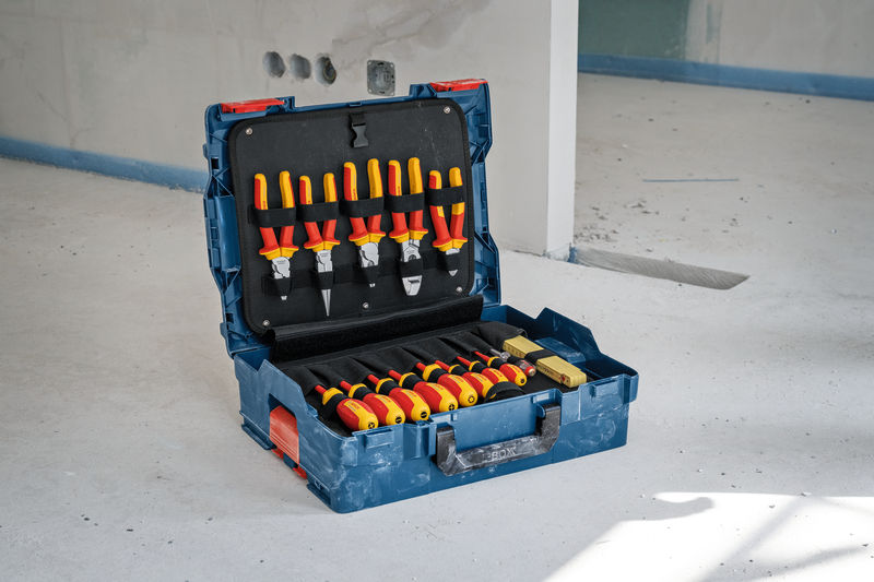 BOSCH Elektrikerkoffer 37-tlg., L-BOXX