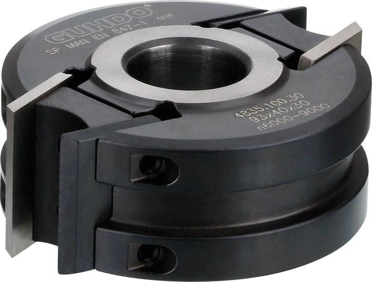 GUHDO Falz- und Profilmesserkopf Z2 93x40x30mm MAN
