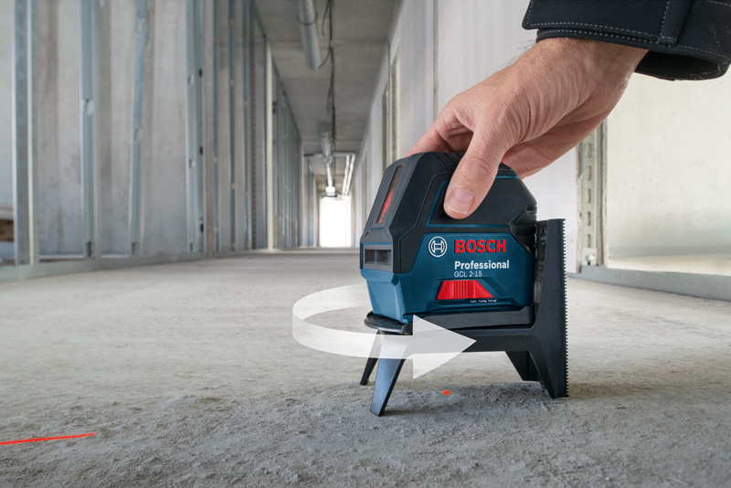 BOSCH Kombilaser GCL 2-15, mit Handwerkerkoffer