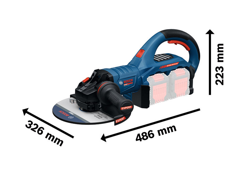 BOSCH EXPERT Akku-Winkelschleifer EXWS18V2-230P BOSCH EXPERT Akku-Winkelschleifer EXWS18V2-230P