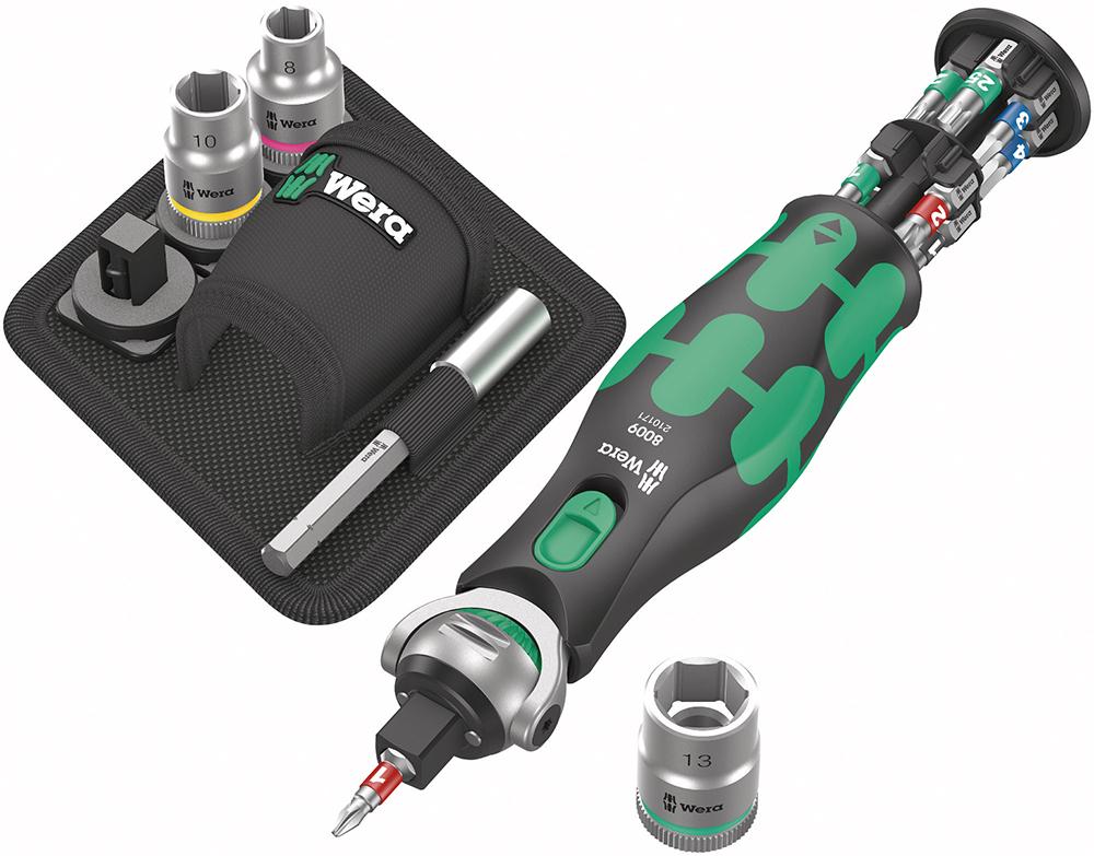 WERA 8009 Zyklop Pocket Set 2, 18-teilig