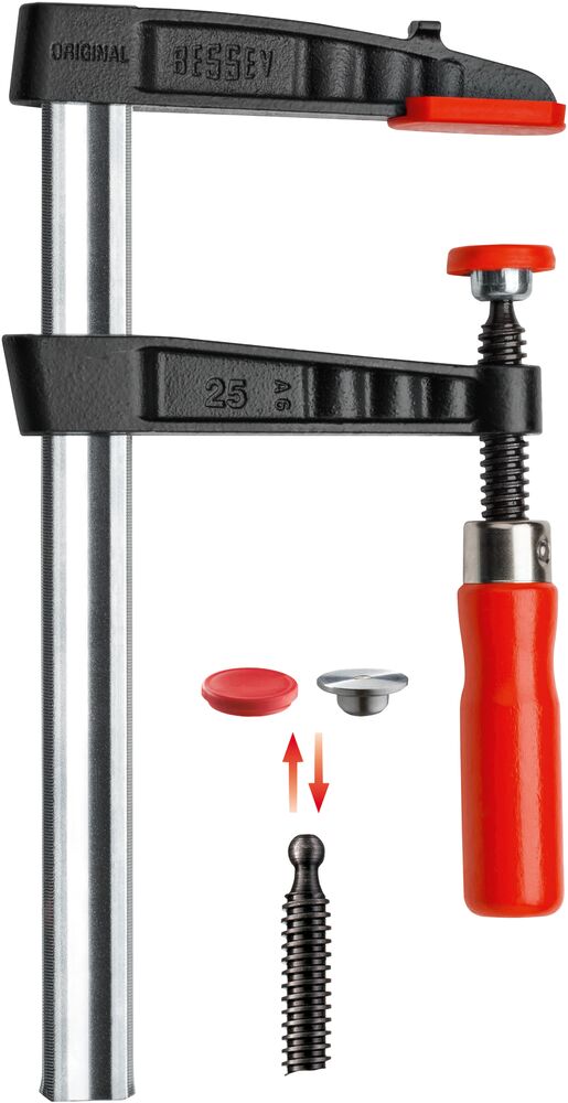Bessey - Temperguss-Schraubzwinge