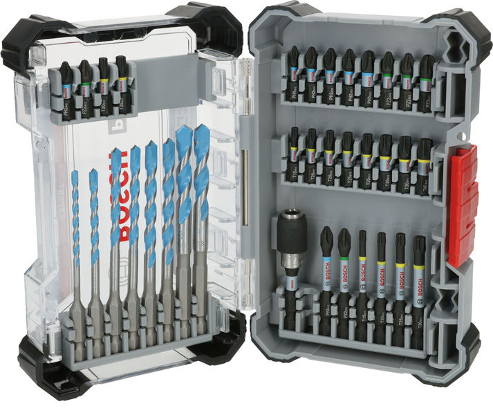 BOSCH PRO Impact Gemischtes Set, Display, 6 x 35-tlg