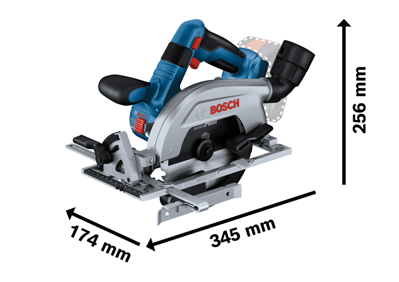 BOSCH Akku-Kreissäge GKS 18V-57-2 L BOSCH Akku-Kreissäge GKS 18V-57-2 L