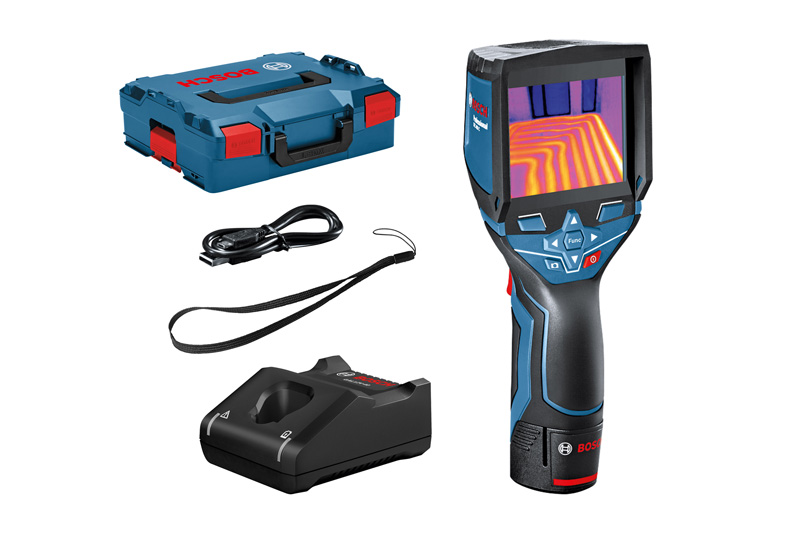 BOSCH Wärmebildkamera GTC 400 C, 1 x Akku GBA 12V 2.0Ah