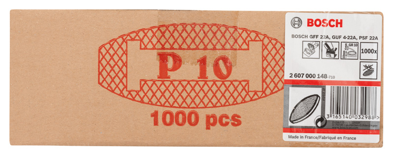 BOSCH Flachdübel, 55 x 19 x 4 mm, 1000er-Pack